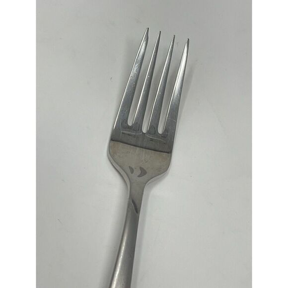 GORHAM Silver ASPEN FROSTED STAINLESS Salad FORK 7” 18/8 - Picture 4 of 6